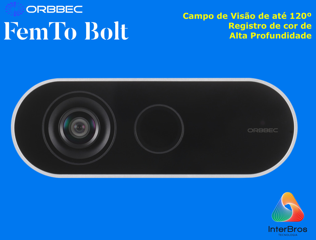 Orbbec Femto Bolt , Sterero Depth Camera , Tecnologia MicroSoft Azure na internet