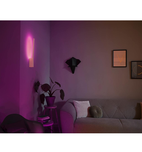 Philips Hue White and Color Ambiance Bluetooth Liane KIT2 | Luminária Funcional de Parede | 16 Milhões de Cores | Compatível com a Alexa, Google Assistant, Apple HomeKit e Samsung SmartThings | Substituia suas luminárias antigas com a tecnologia LED inteligente - loja online