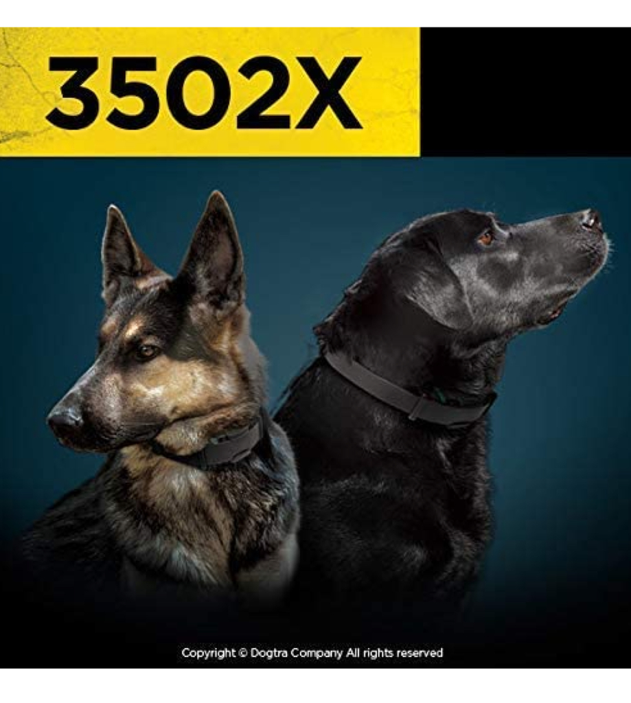 Dogtra 3502X com Case de Transporte , Para 2 Cães, Projetada para Profissionais e Tutores de Nível Avançado ,Treinamento para Competição ,Caça , Operação Tática de k-9 , Alcance de 2,4 Kms