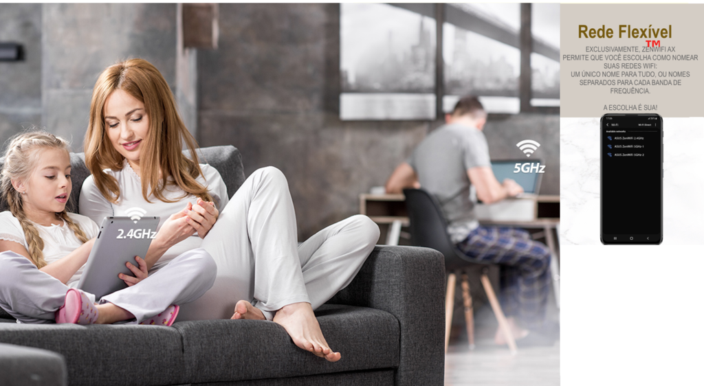 Asus ZenWiFi XT8 Sistema aiMesh AX6600 Tri-Band Wifi6 | Setup Fácil | 3 SSID | Controle dos Pais | Cobertura de 750 m² & 8+ Rooms | Incluída Segurança de Internet Vitalícia - online store