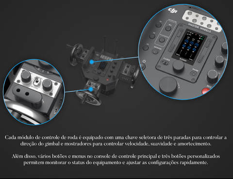 DJI Master Wheels 3-Axis CP.ZM.00000102.01 - online store