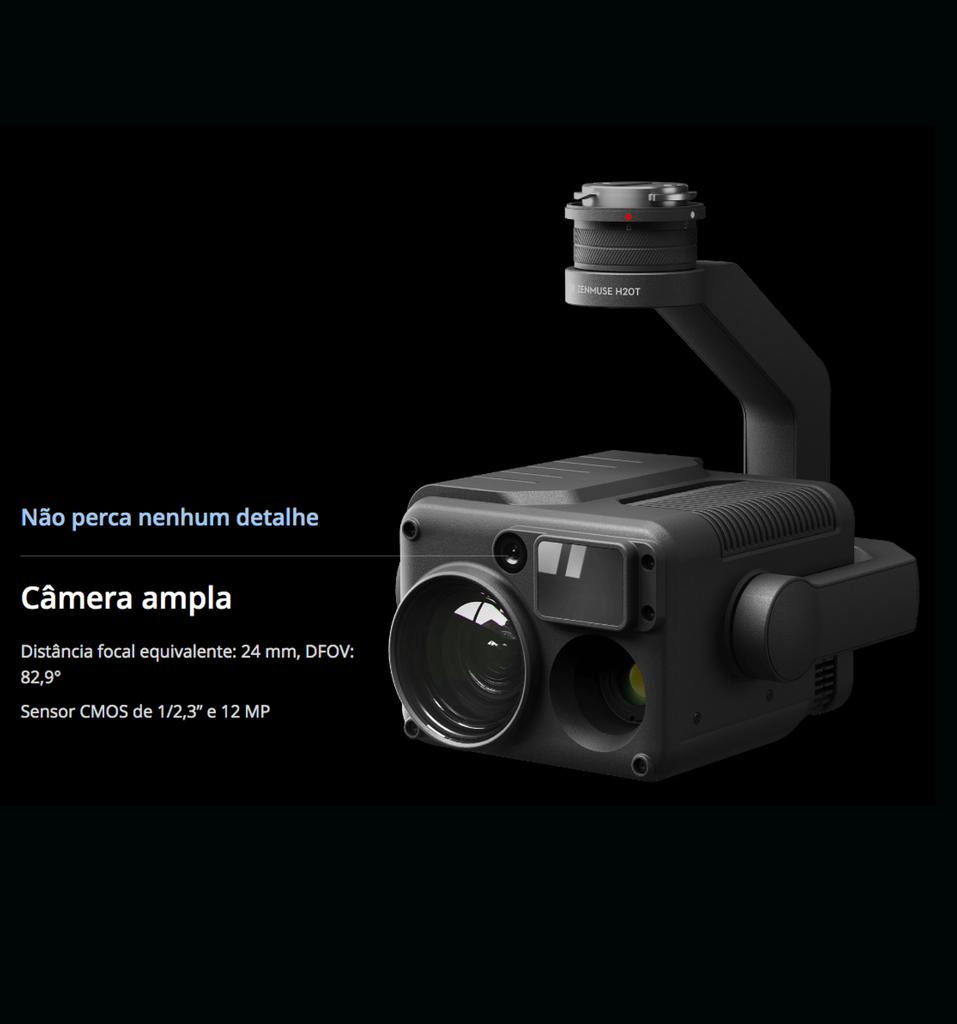 Imagen de DJI Zenmuse H20T l Thermal Camera l Drones & UAVs l Compatível com Matrice 300