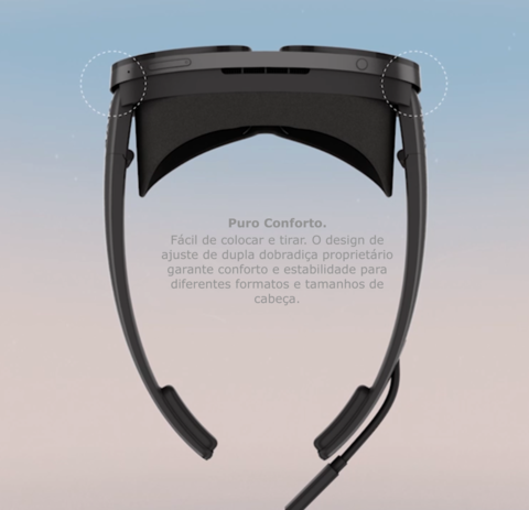 Imagem do HTC VIVE FLOW | + Power Bank (21W) | Compacto e Leve A Serenidade Acontece | Os óculos VR Imersivos Feitos para o Bem-Estar e a Produtividade Consciente
