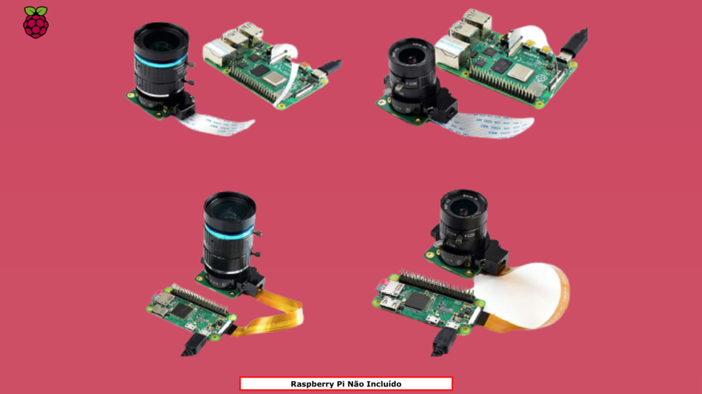 Raspberry Pi High Quality Câmera 12.3mp | Sensor Sony IMX477 de 12,3 megapixels - online store