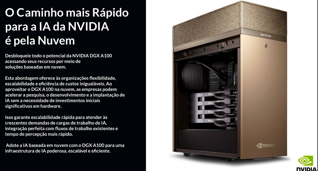 NVIDIA DGX STATION A100 160GB - loja online