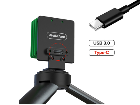 Arducam 64MP Motorized Focus USB 3.0 Camera Module , Raspberry Pi 5 , com Case , B0475C - Loja do Jangão - InterBros