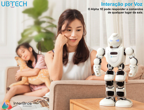 UBTECH Robotics Alpha 1E Humanoid Educational Robot +9 anos