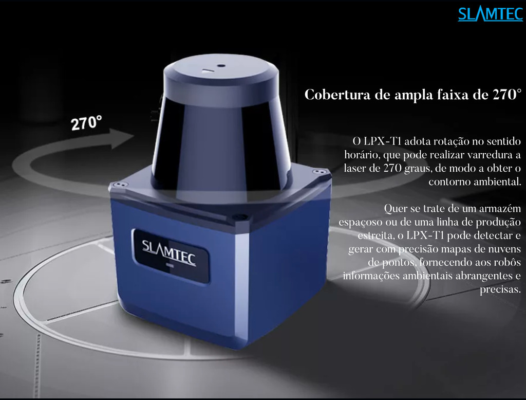 Imagen de Slamtec RPLIDAR LPX-T1M4 TOF LiDAR , 40 Meters Distance Module , Indoor & Outdoor