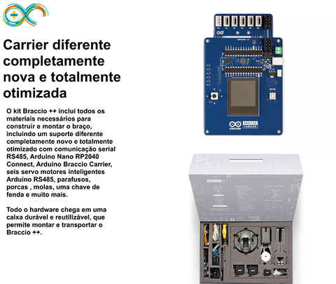 Imagem do Arduino Braccio ++ , Robotic Arm , T050002