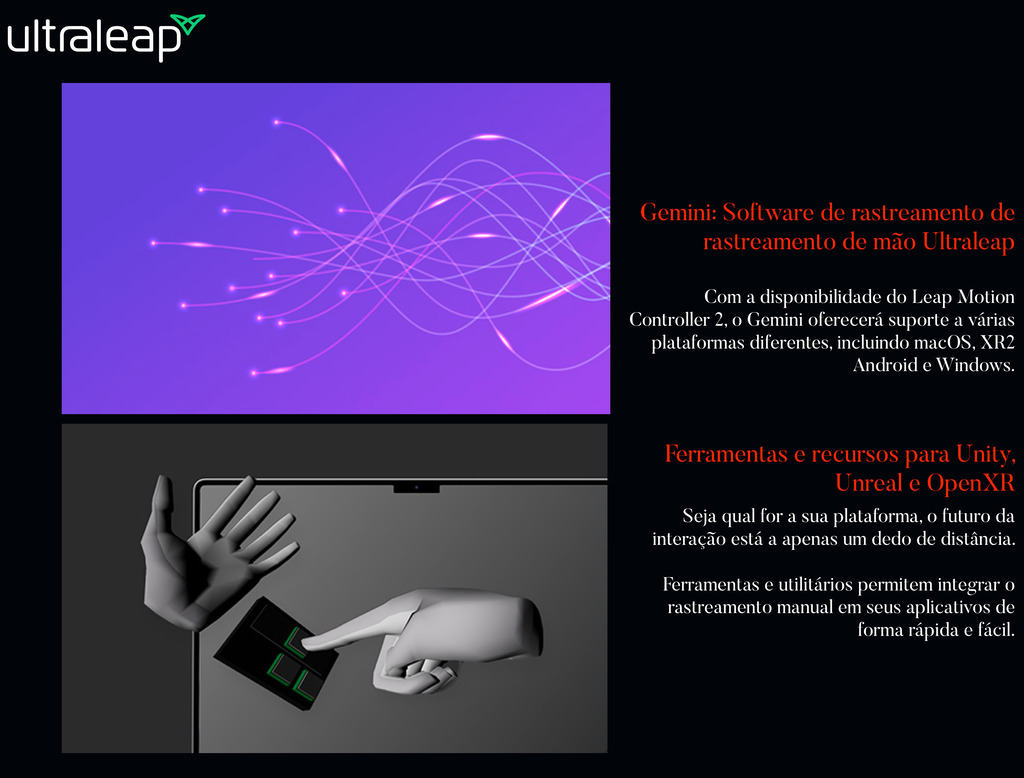 Imagen de UltraLeap Leap Motion Controller 2