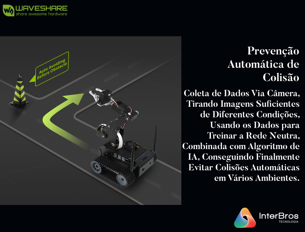 WaveShare JETANK AI Kit A, AI Tracked Mobile Robot, AI Vision Robot, NVIDIA Jetson Nano Developer Kit (B01) , Deep Learning, Autonomous Driving on internet