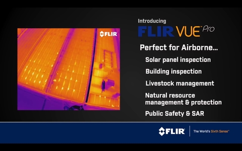 Image of FLIR Vue Pro Drone Thermal Imaging & Data Recording Camera Termográfica UAVs