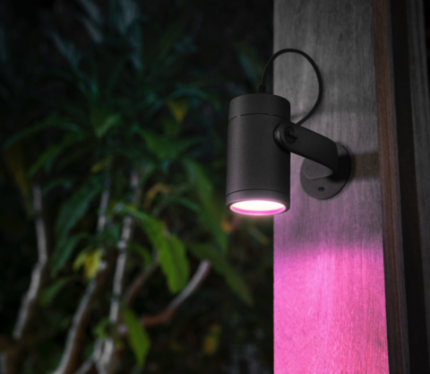 Imagem do Philips Hue White & Color Ambiance Lily XL | Outdoor Smart Spot Light Extension Kit | Sem Fonte de Alimentação | Projetor Poderoso 1,060 lumens | Compatível com Alexa, Apple Homekit & Google Assistant | Requer Hue Bridge