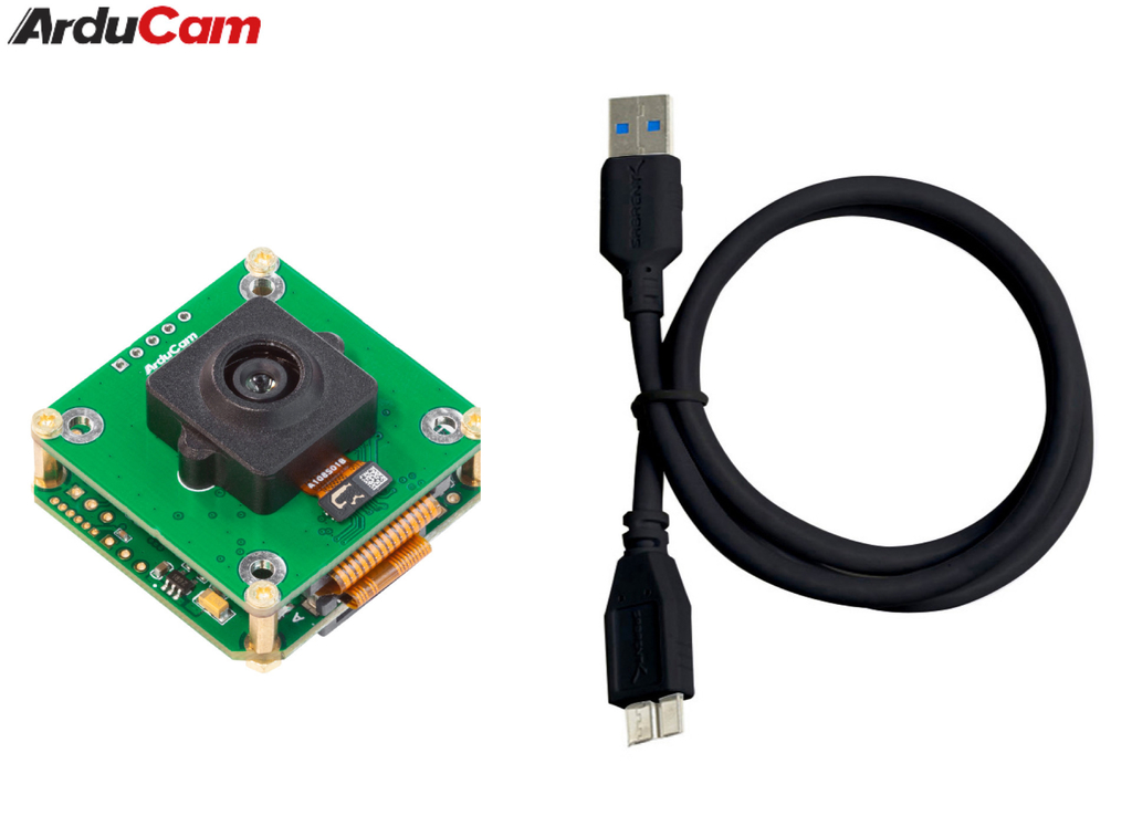 ArduCam Camera 108MP USB 3.0 Sensor Sony IMX477 Foco Motorizado Compatível com todas Plataformas