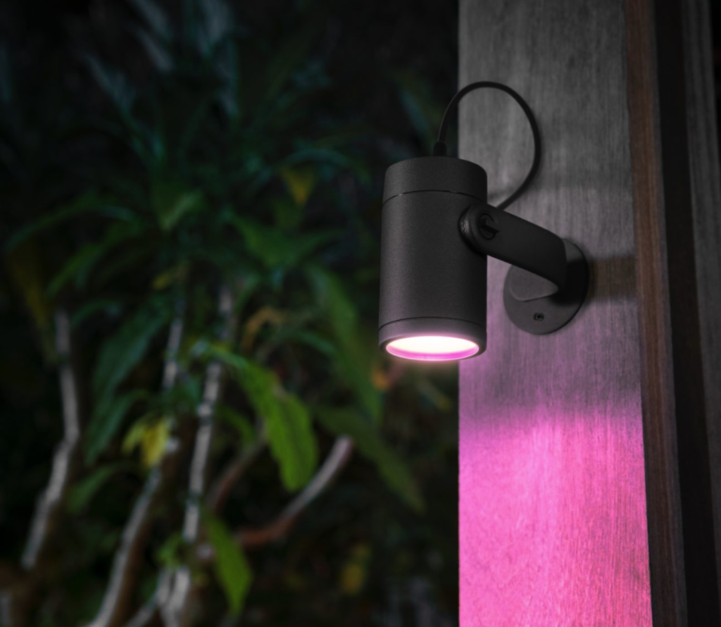 Imagem do Philips Hue White & Color Ambiance Lily XL | Outdoor Smart Spot Light Base Kit | Fonte de Alimentação Incluída | Projetor Poderoso 1,060 lumens | Compatível com Alexa, Apple Homekit & Google Assistant | Requer Hue Bridge