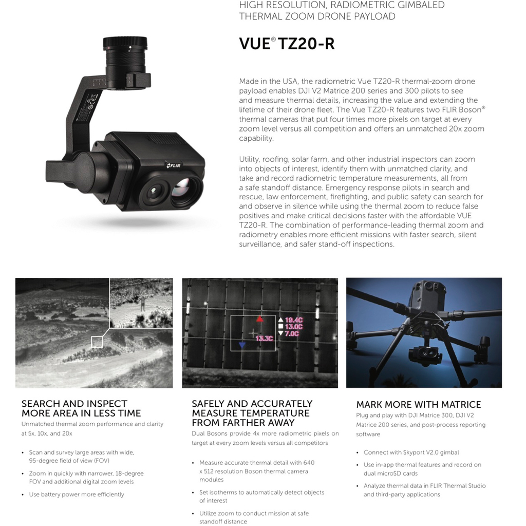 Highest resolution sales drone camera