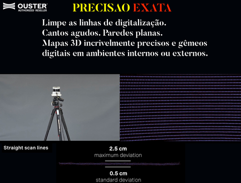 OUSTER VELODYNE LiDAR OS0 REV 7