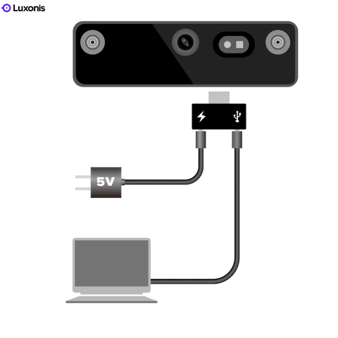 Image of Luxonis OAK-D Pro W Camera Depth Stereo 3D Wide FOV Sensor OV9782