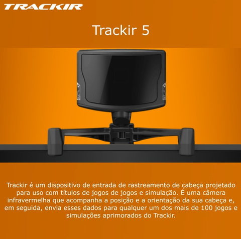 TrackIr 5 Optical Head Tracker | TrackClip para Headsets Incluído | Rastreador que acompanha a posição e a orientação da sua cabeça | Gaming | Simulador | PC on internet