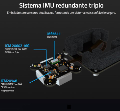 Imagen de CubePilot The Cube Orange+ (IMU V8) Auto Pilot