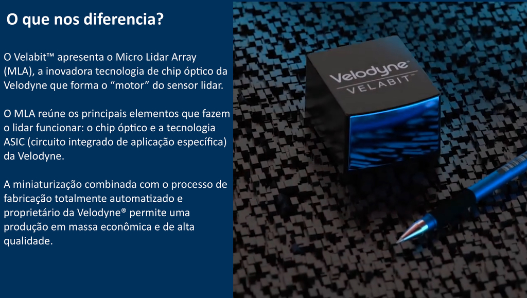 Imagem do Velodyne Lidar Velabit