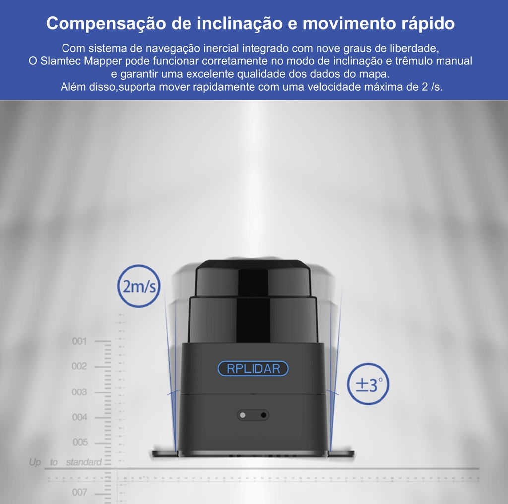 Imagen de Slamtec Mapper M2M1 Laser Range Scanner , 40 Meters Distance Module