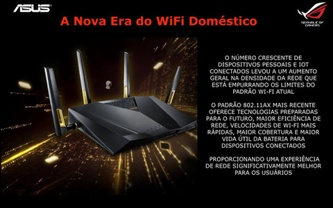 ASUS AX6000 WiFi 6 Gaming Router RT-AX88U na internet