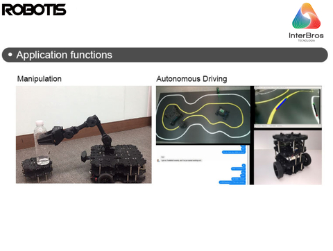 Robotis TurtleBot 3 Waffle Pi Rapberry Pi 4 , compatível com NVIDIA Jetson Orin Nano