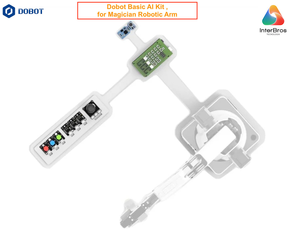 Dobot Basic AI Kit + Dobot AI Teaching Kit, for Magician Robotic Arm , Kit Básico de IA , Acessório Educacional , +8 anos on internet