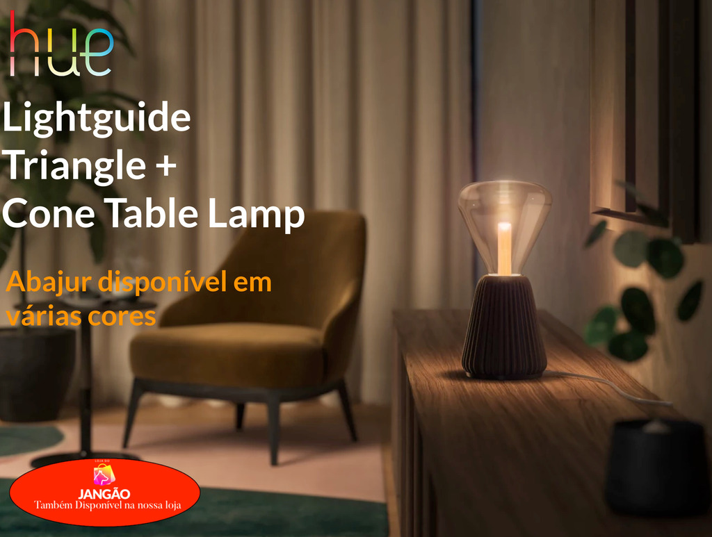 Philips Hue Lightguide TR125 Triangle Smart LED Bulb , Bluetooth , WiFi - Loja do Jangão - InterBros