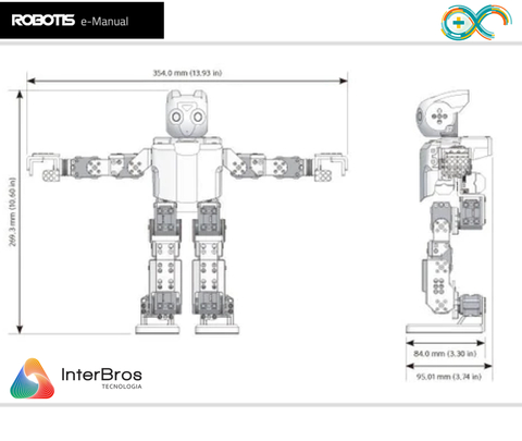 ROBOTIS MINI , ARDUINO , Humanoid Robot Developer Kit , Educacional , Idade 10+ - loja online