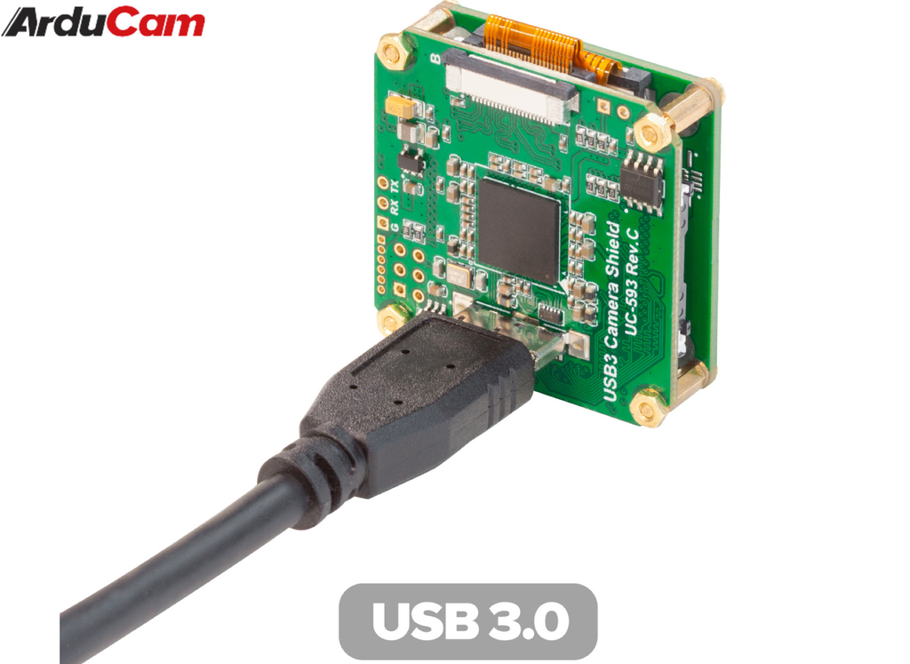 ArduCam Camera 108MP USB 3.0 Sensor Sony IMX477 Foco Motorizado Compatível com todas Plataformas - comprar online