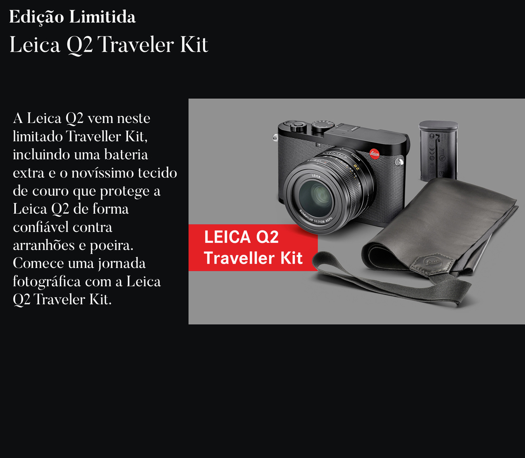 Leica Q2 Digital Camera Traveler Kit - buy online