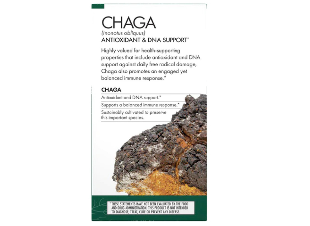 Host Defense Cogumelo Chaga Antioxidante e Suporte de DNA 120 cápsulas - buy online