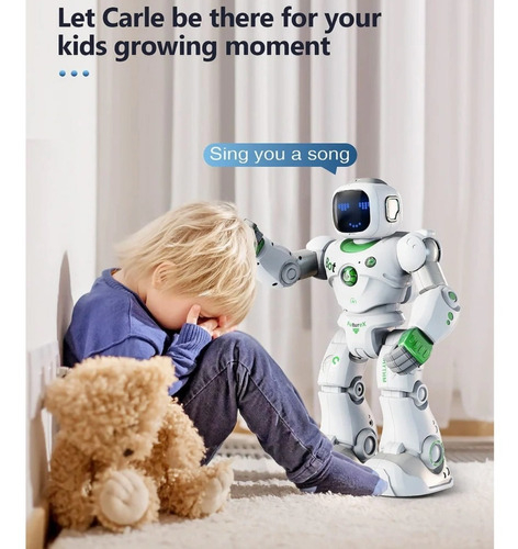 Ruko Carle Large Smart Robot Toys for Kids | Robô Gigante Inteligente Educacional | Comandos de Voz e pelo APP | Programável e Interativo | Sensor Gravitacional | Meninos e Meninas de 4 a 9 anos - buy online