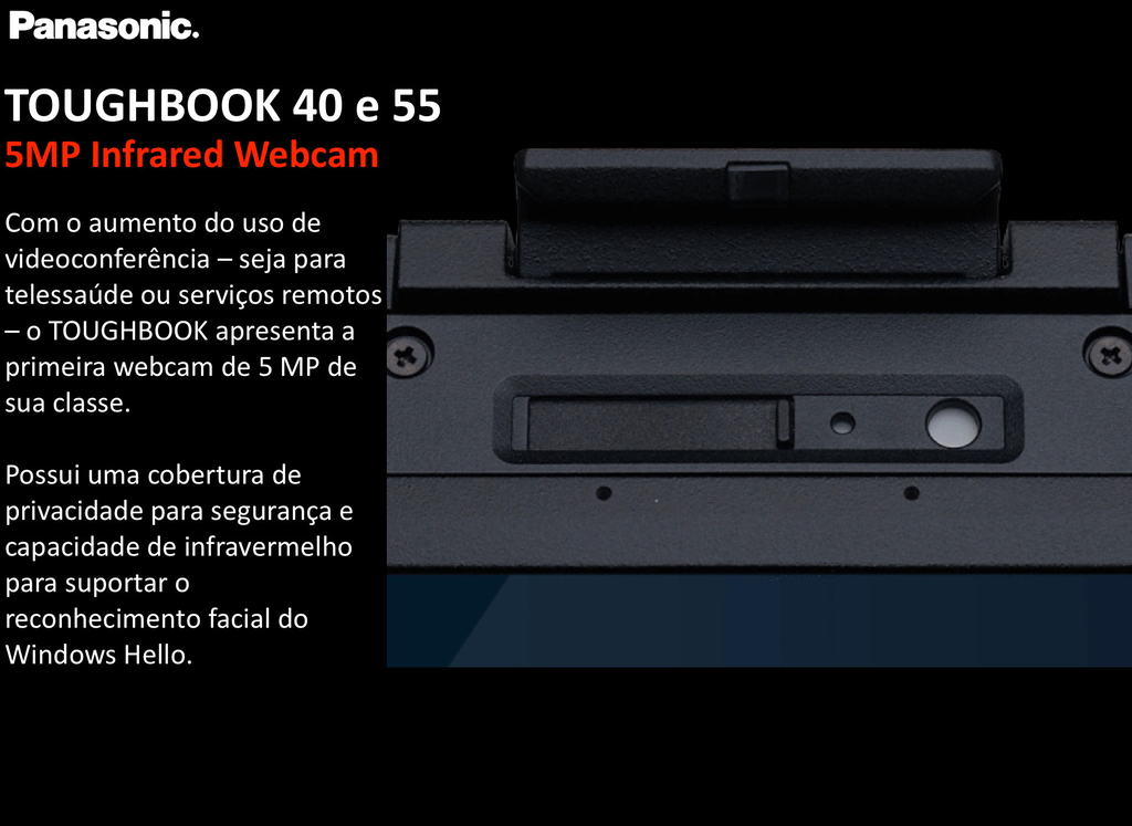 Panasonic TOUGHBOOK 40 14" Rugged Laptop , Intel Core i7-1185G7 (up to 4.8GHz), 16GB, 512GB SSD, Display 14" FHD Touchscreen, Intel Wi-Fi 6, Bluetooth, 5MP Webcam, IP66 , FZ-40CCAAXAM - Loja do Jangão - InterBros