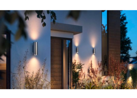 Philips Hue White & Color Ambiance Appear Outdoor Wall | Luminária Arandela de Parede | Compatível com Alexa, Apple Homekit & Google Assistant | Requer Hue Bridge | Kit2 - loja online