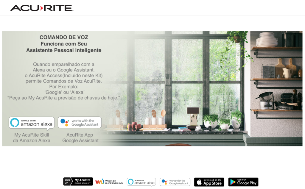 AcuRite Atlas Professional Estação Meteorológica Display TouchScreen com Sensores de Raios e Tempestades Compatível com Alexa e Google WiFi e Internet Conectada - comprar online