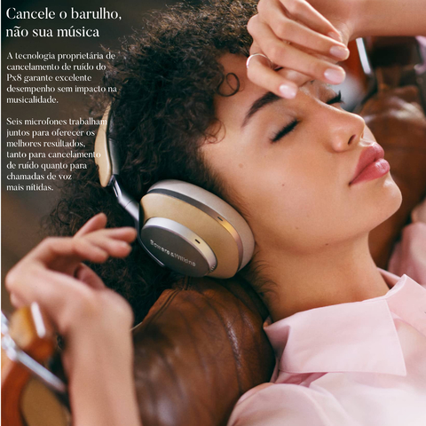 Bowers & Wilkins PX8 l Over-Ear Wireless Headphones l Cones de carbono angulares l Até 30 horas de bateria l Escolha sua cor - buy online