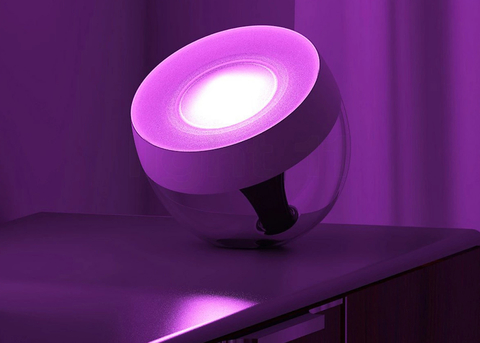 Philips Hue Iris l Limited Edition Silver l White and Color Ambiance l Bluetooth Table Lamp Smart Lighting l 2ª Geração l Luminária de Mesa e Piso l Compatível com Alexa, Apple Homekit & Google Assistant | Funciona com Bluetooth e/ou com a Hue Bridge l Kit2 - comprar online