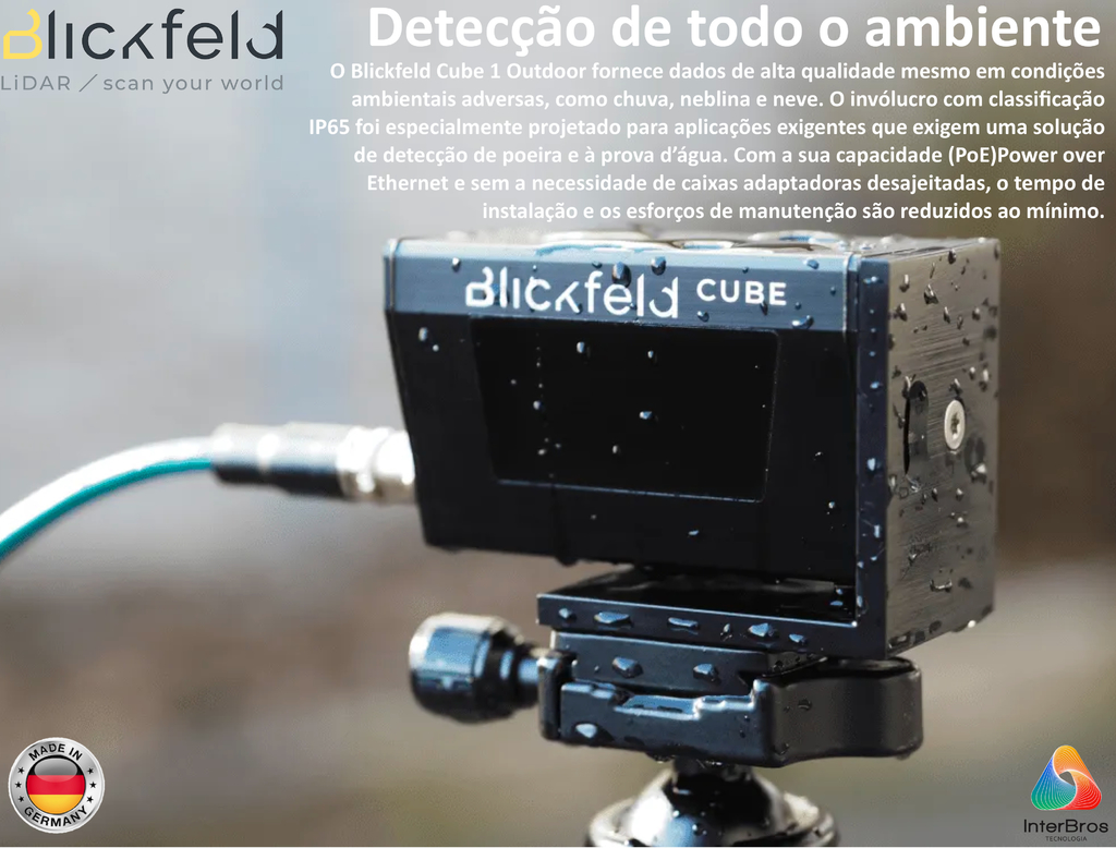 Blickfeld Cube 1 3D LiDAR Outdoor