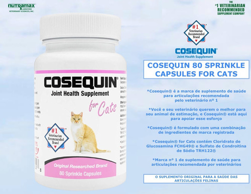 Cosequin Gatos 80 Sprinkle Capsules - buy online