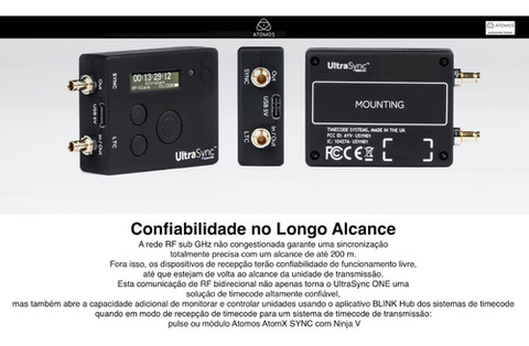 Imagen de Atomos UltraSync ONE RF Timecode Sync para o AtomX Sync e Ninja V