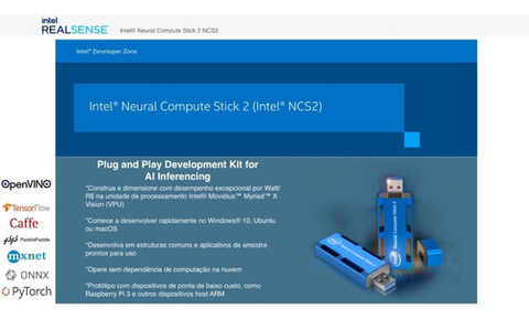 Intel Realsense Neural Compute Stick 2 NCS2 - comprar online