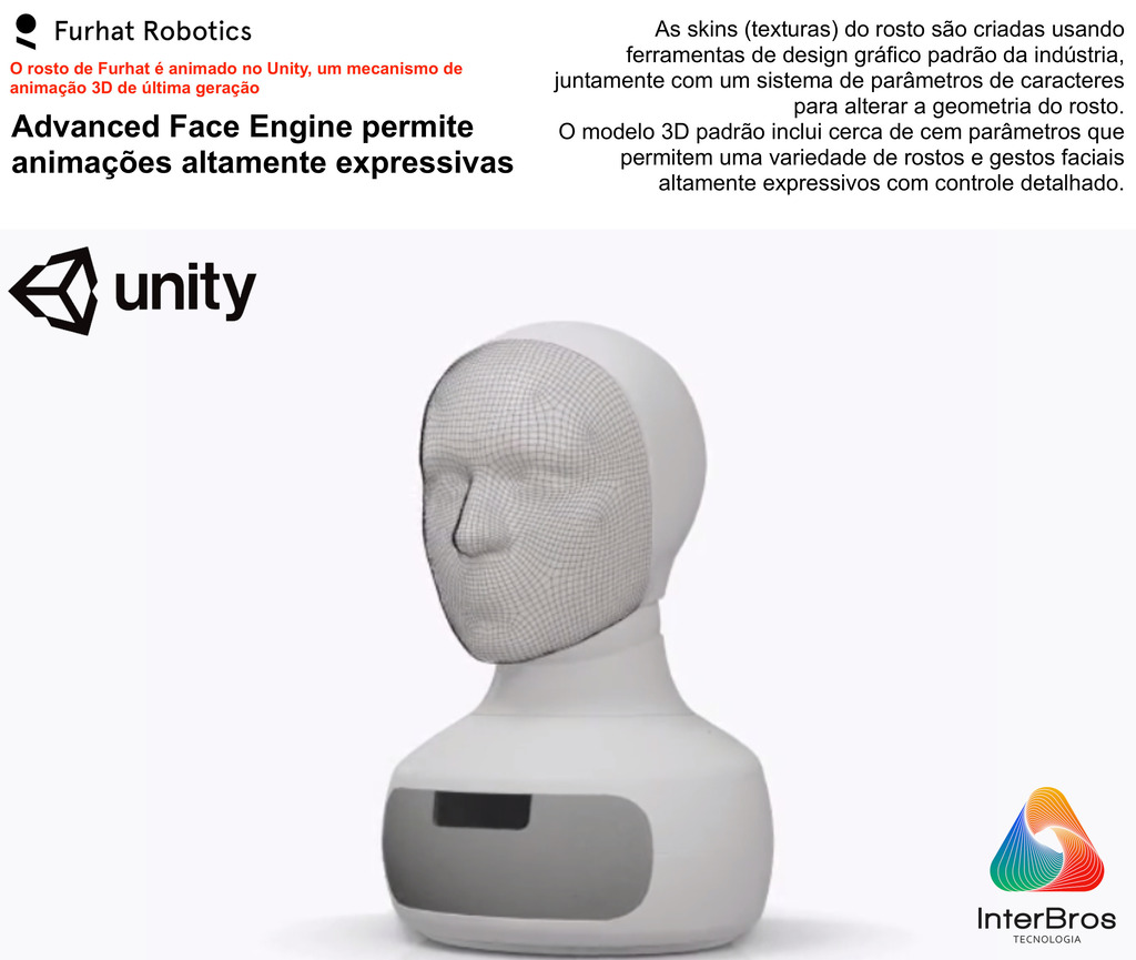 Imagem do Furhat Robotics , The World's Most Advanced Social Robot