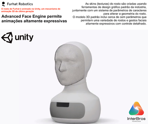 Imagem do Furhat Robotics , The World's Most Advanced Social Robot