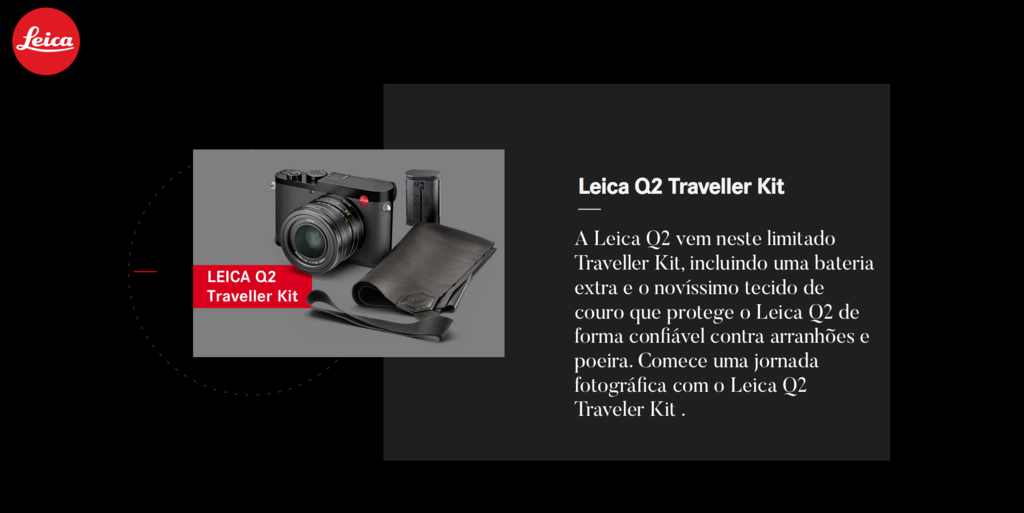 Leica Q2 "Ghost" by Hodinkee Digital Camera l High-end Camera l Summilux 28mm f/1.7 ASPH. Lens l 47.3MP Full-Frame CMOS Sensor l 3.68MP OLED Electronic Viewfinder l Edição limitada de 2.000 unidades - comprar online
