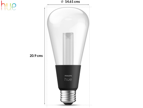 Imagem do Philips Hue Lightguide ST23 Edison Smart LED Bulb , Bluetooth , WiFi