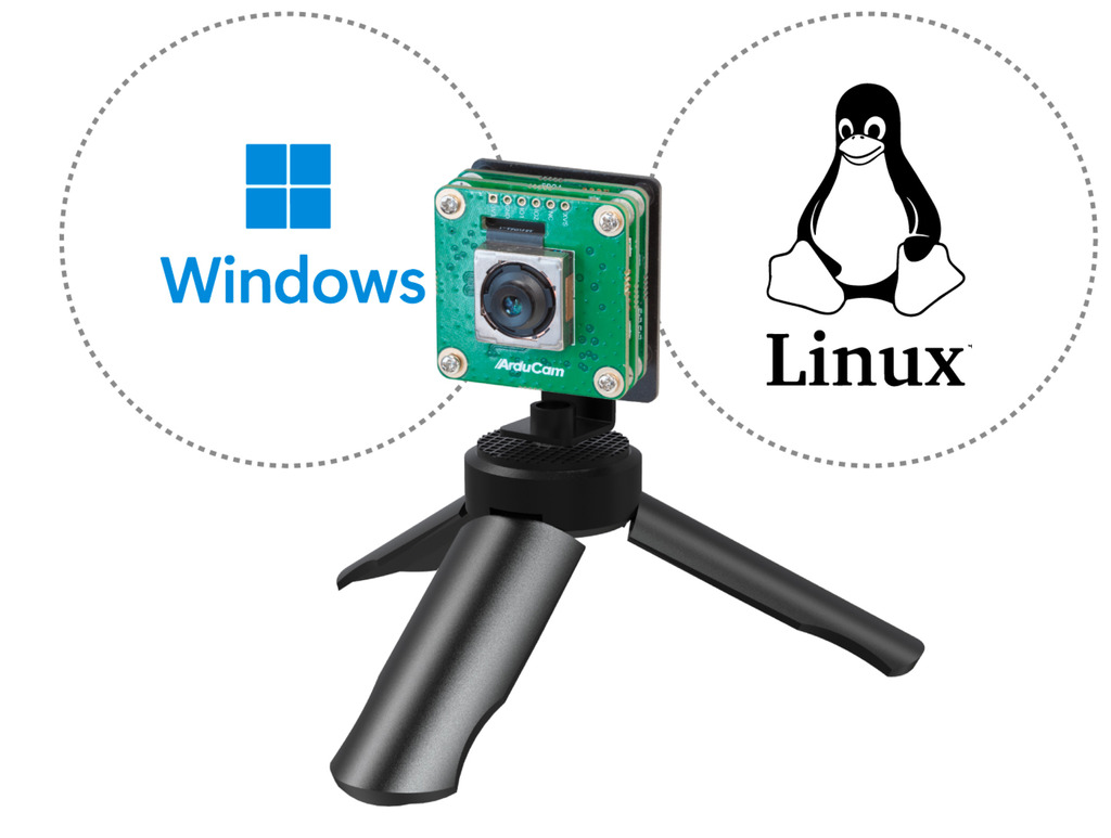 Imagem do Arducam 64MP Motorized Focus USB 3.0 Camera Module , Raspberry Pi 5 , com Case , B0475C