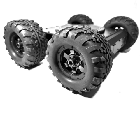 Lynxmotion A4WD3 Rugged Wheeled Rover Autonomous Kit - Loja do Jangão - InterBros